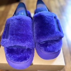 Ugg Disco slides purple